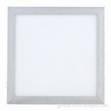 LED Indoor Flat Panel Light with High-level Aluminum Edge, Easy-to-install and Energy-saving